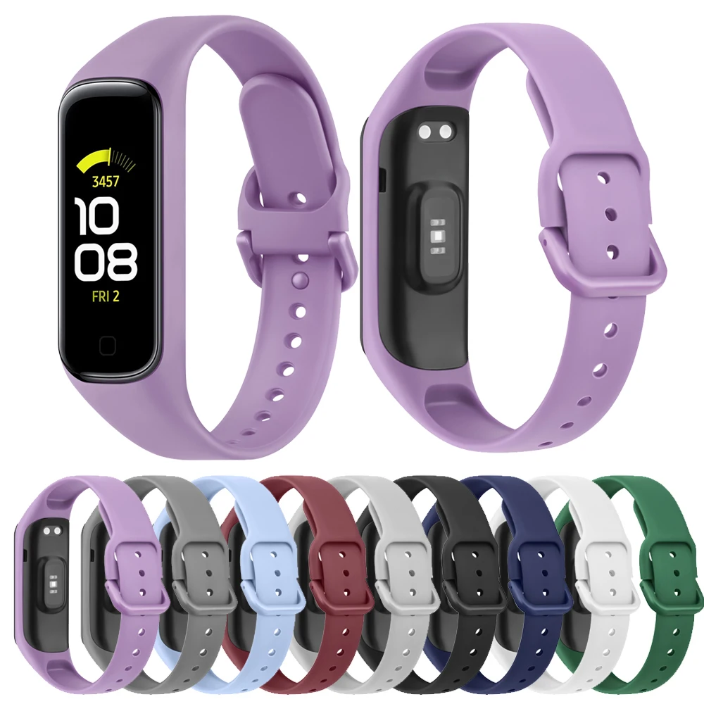 Silicone Band Replacement - Yumuşak Silikon Kayış Samsung Galaxy Fit