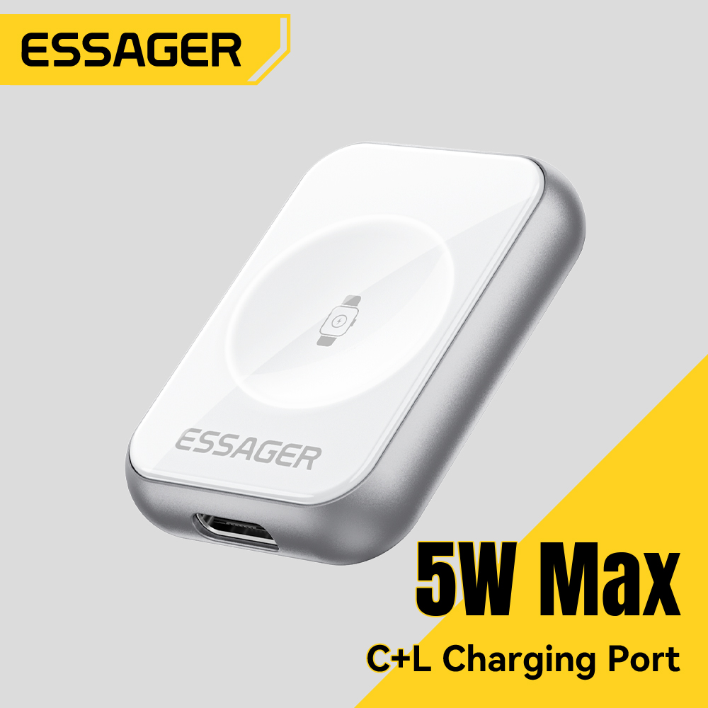 Smartwatch Ac - Essager 5W Manyetik Kablosuz Şarj Cihazı
