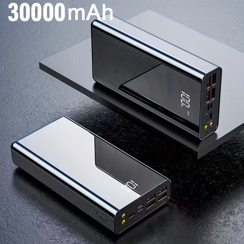 Smartwatch Ac - Taşınabilir Şarj Cihazı 30000mah Powerbank, USB-C