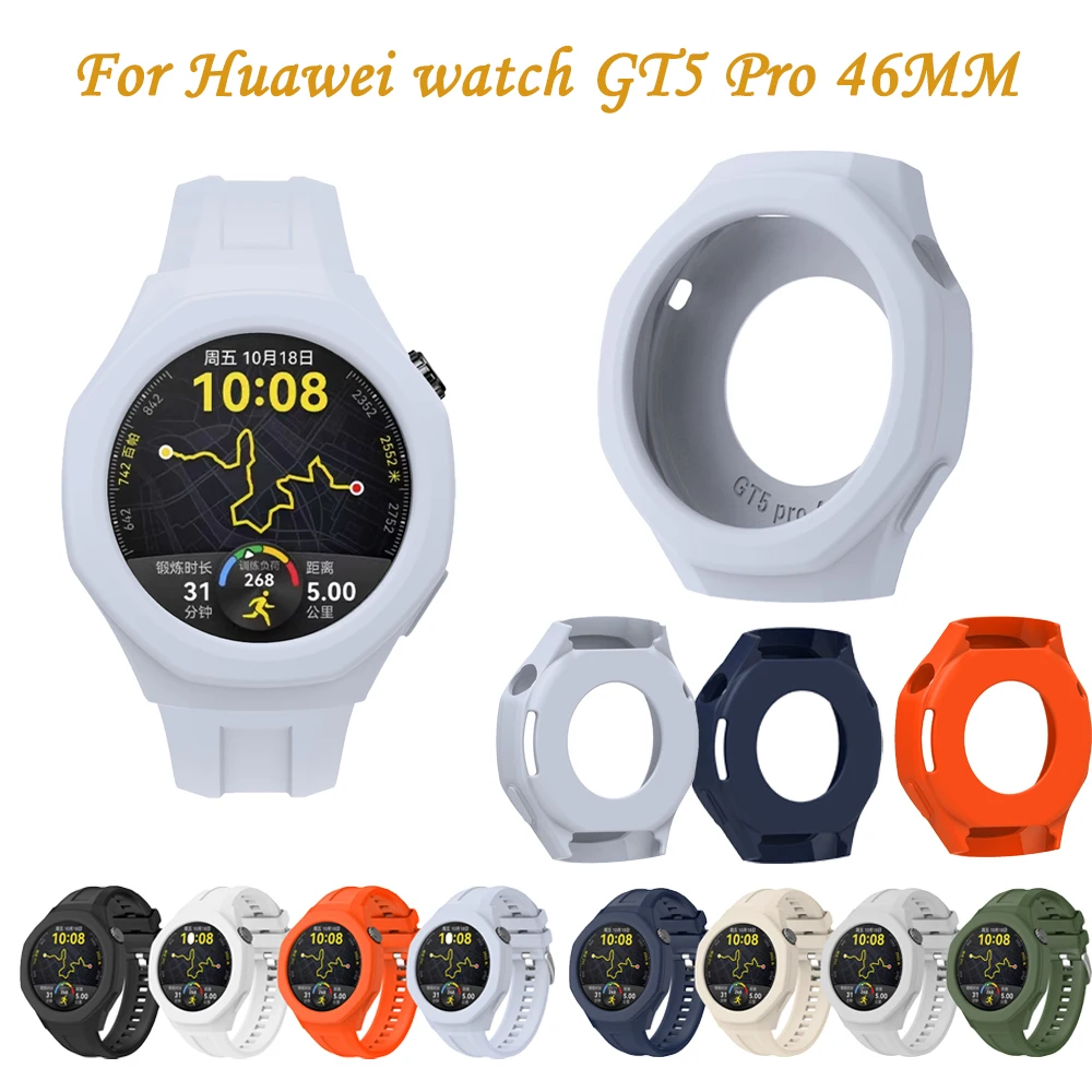 Huawei Smartwatch Accessories - Silikon saat kılıfı takım elbise için