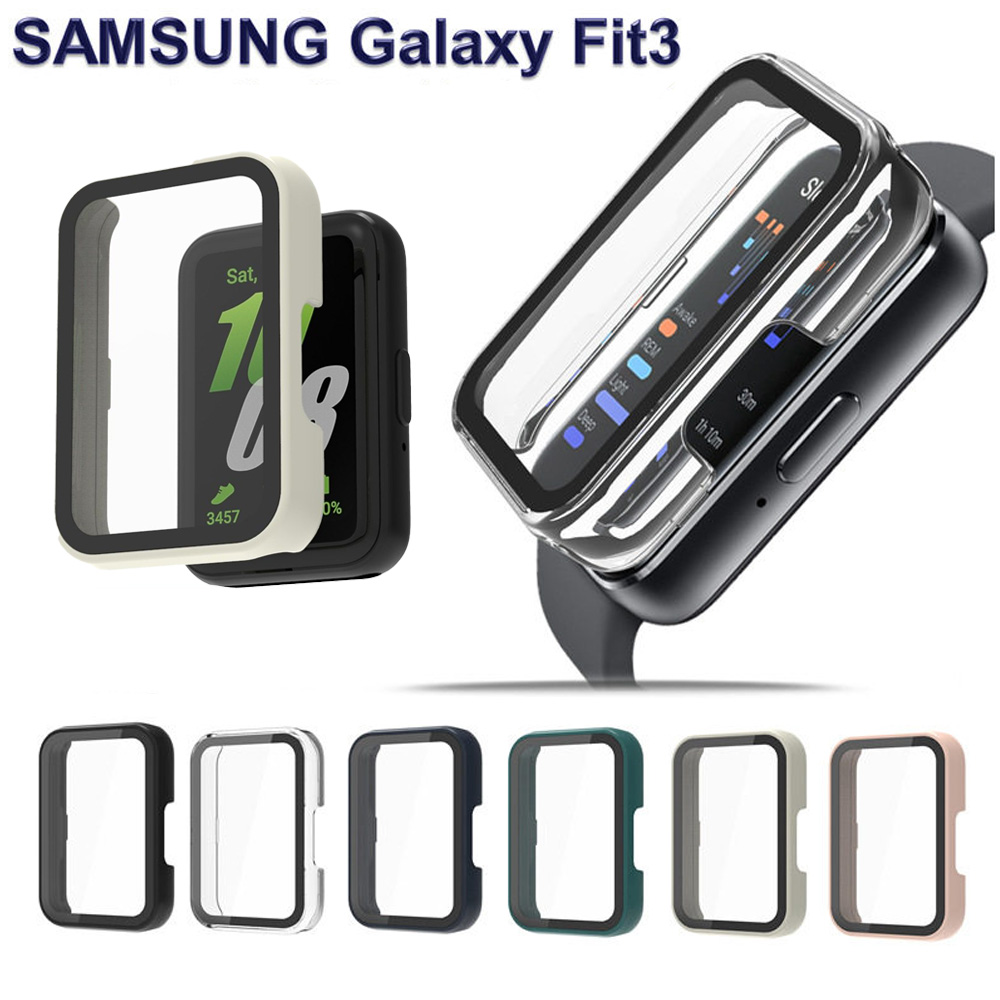Samsung Smartwatch Accessories - Samsung Galaxy Fit 3 için Cam+Kılıf