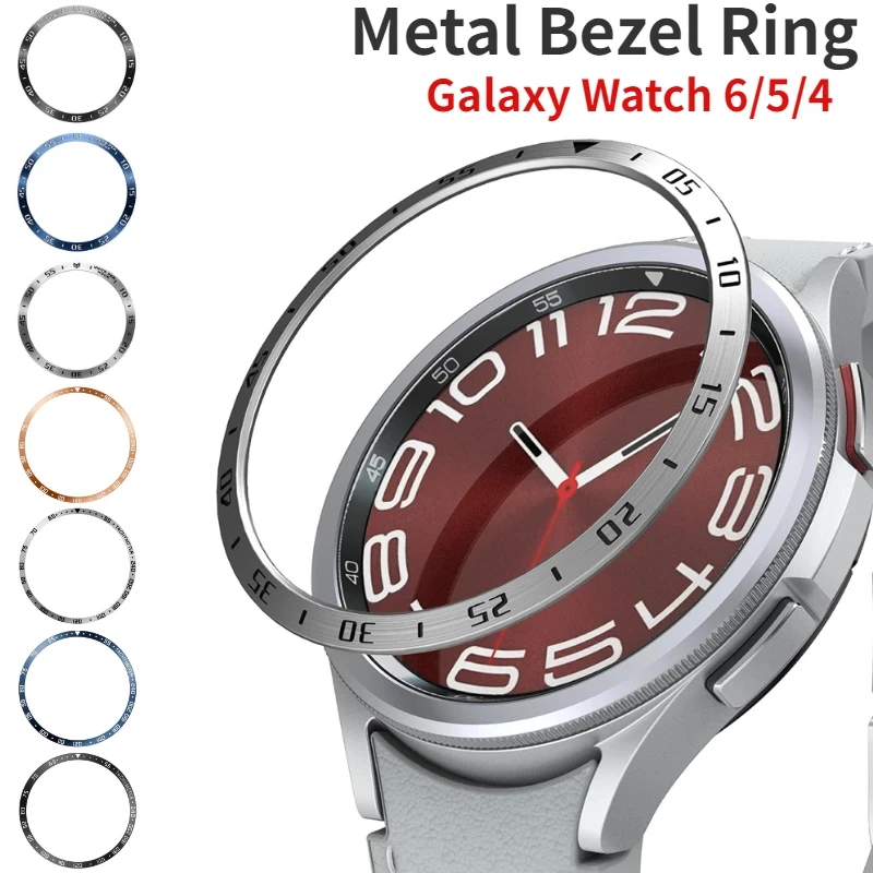 Accessories For Galaxy Watch 5 - Samsung Galaxy için Metal çerçeve halka