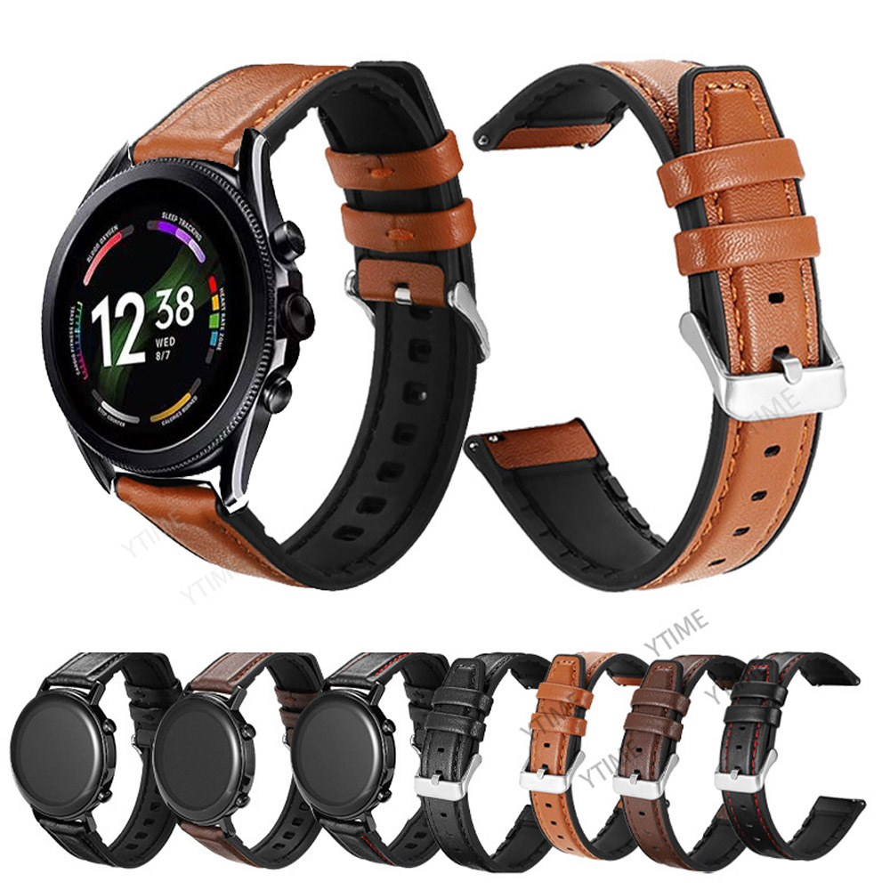 Fossil Smartwatch Accessories - Fosil Gen 6 için 22mm silikon