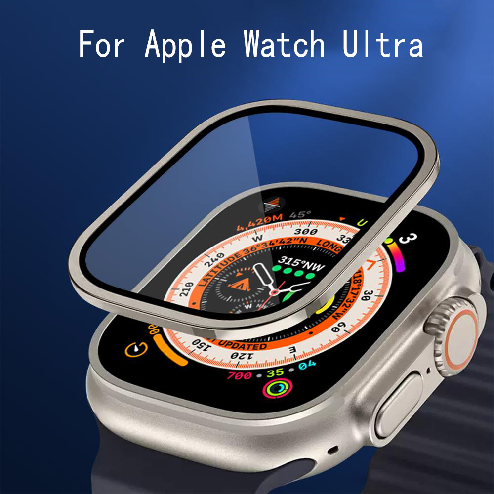 Watch Case Bumper - Metal Tampon + Temperli Cam Apple