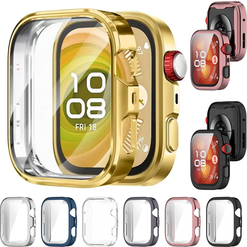 Huawei Smartwatch Accessories - Kılıf + Cam Huawei Watch Fit