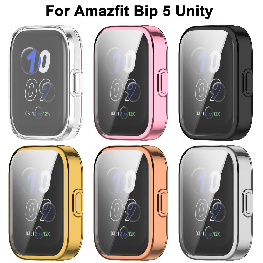 Amazfit Smartwatch Accessories - Tam Kapak TPU Kılıf Çizilmez Ekran