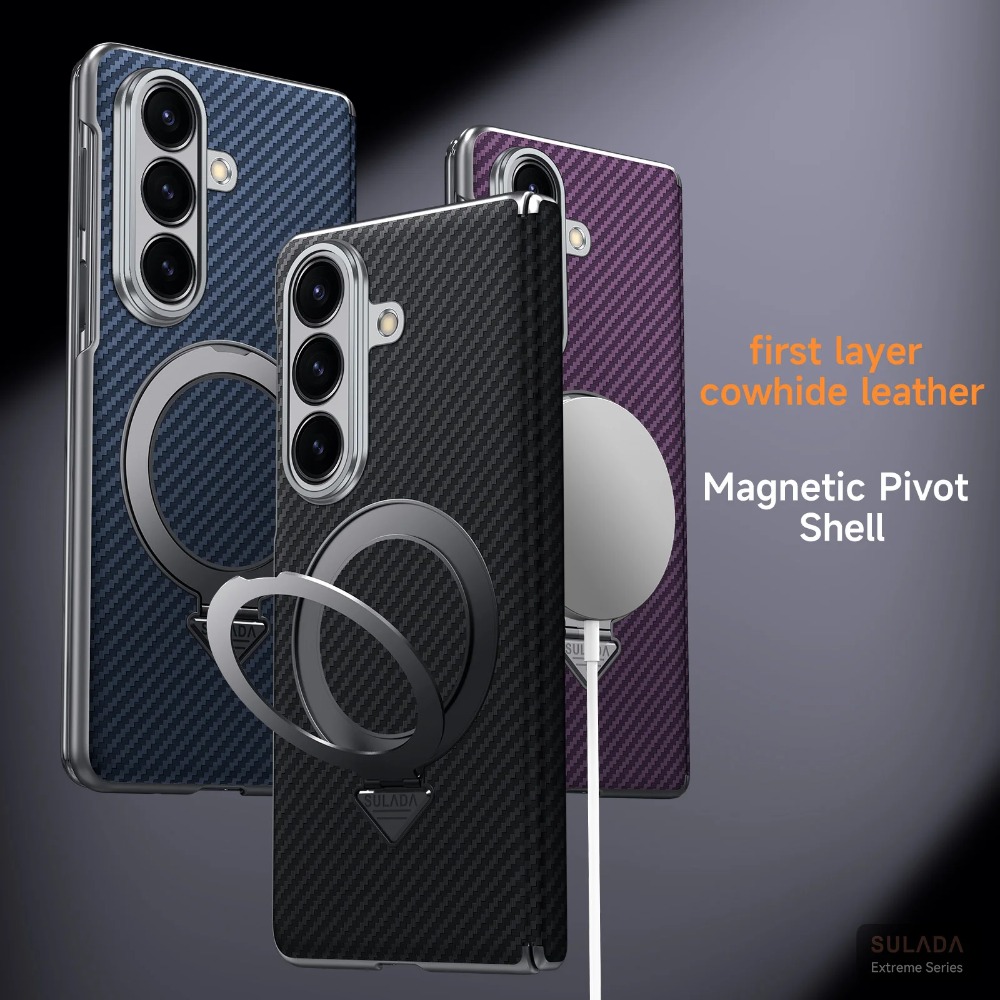 Magnetic Charging Stand - İş Karbon Fiber Manyetik Halka halkalı