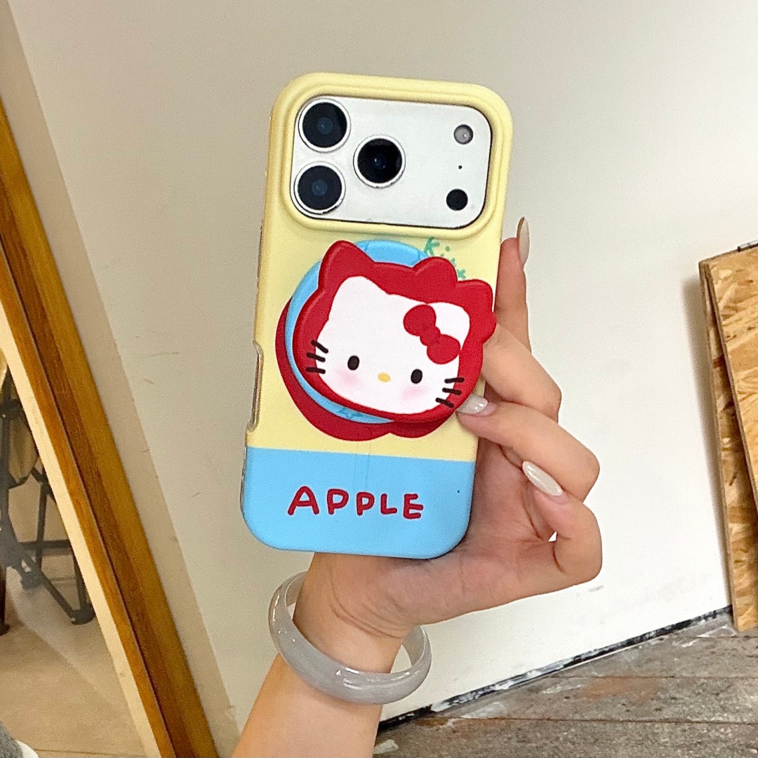 Magnetic Charging Stand - Sanrio Hello Kitty Manyetik Standlı Telefon