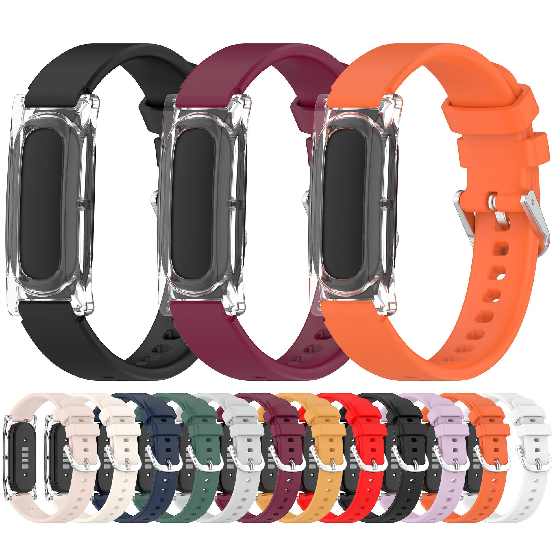 Silicone Band Replacement - Google Fitbit Air ile Uyumlu Silikon