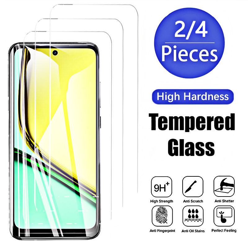 Realme C67 - 4 adet 2 adet çizilmez temperli
