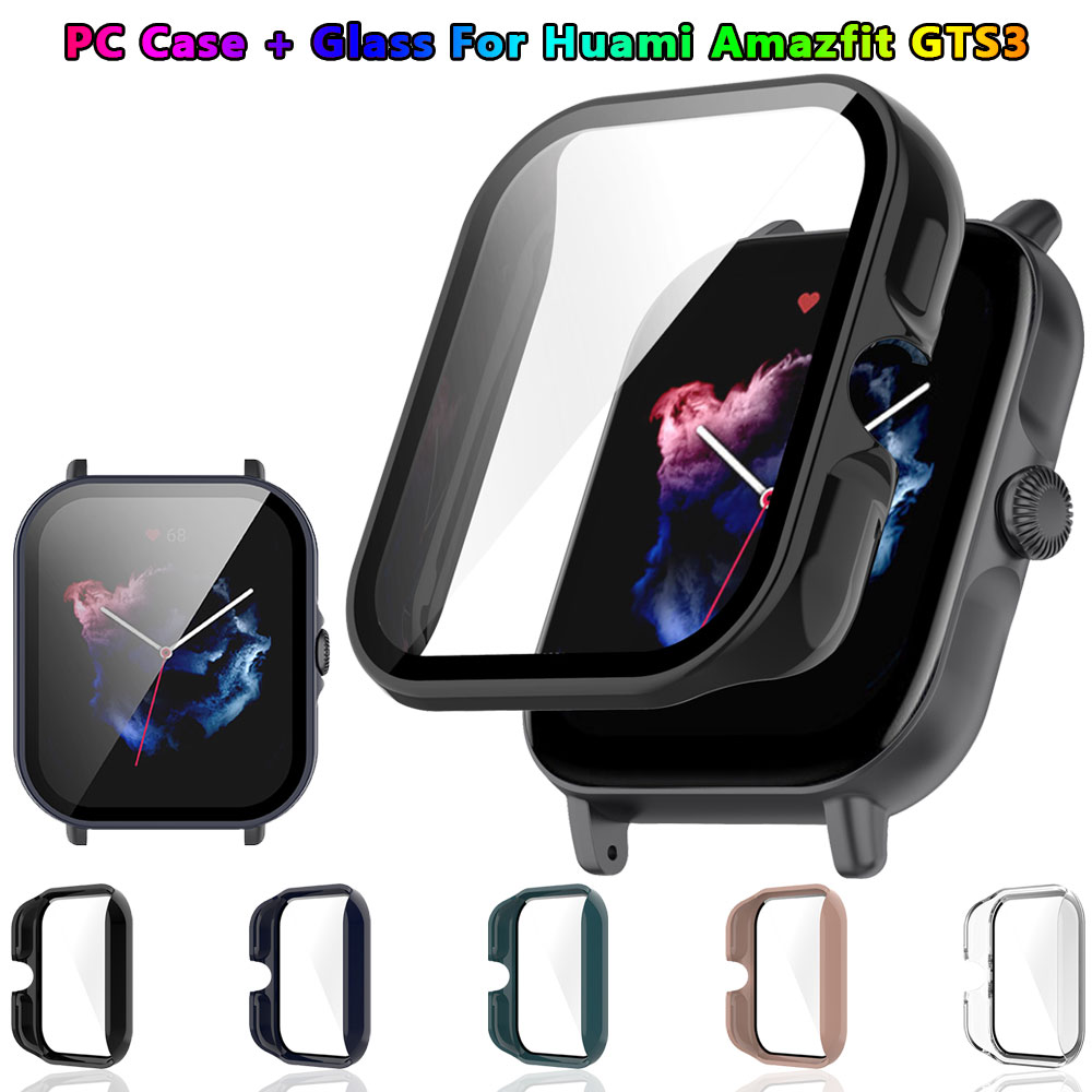 Amazfit Smartwatch Accessories - Kılıf + Temperli Cam Amazfit GTS