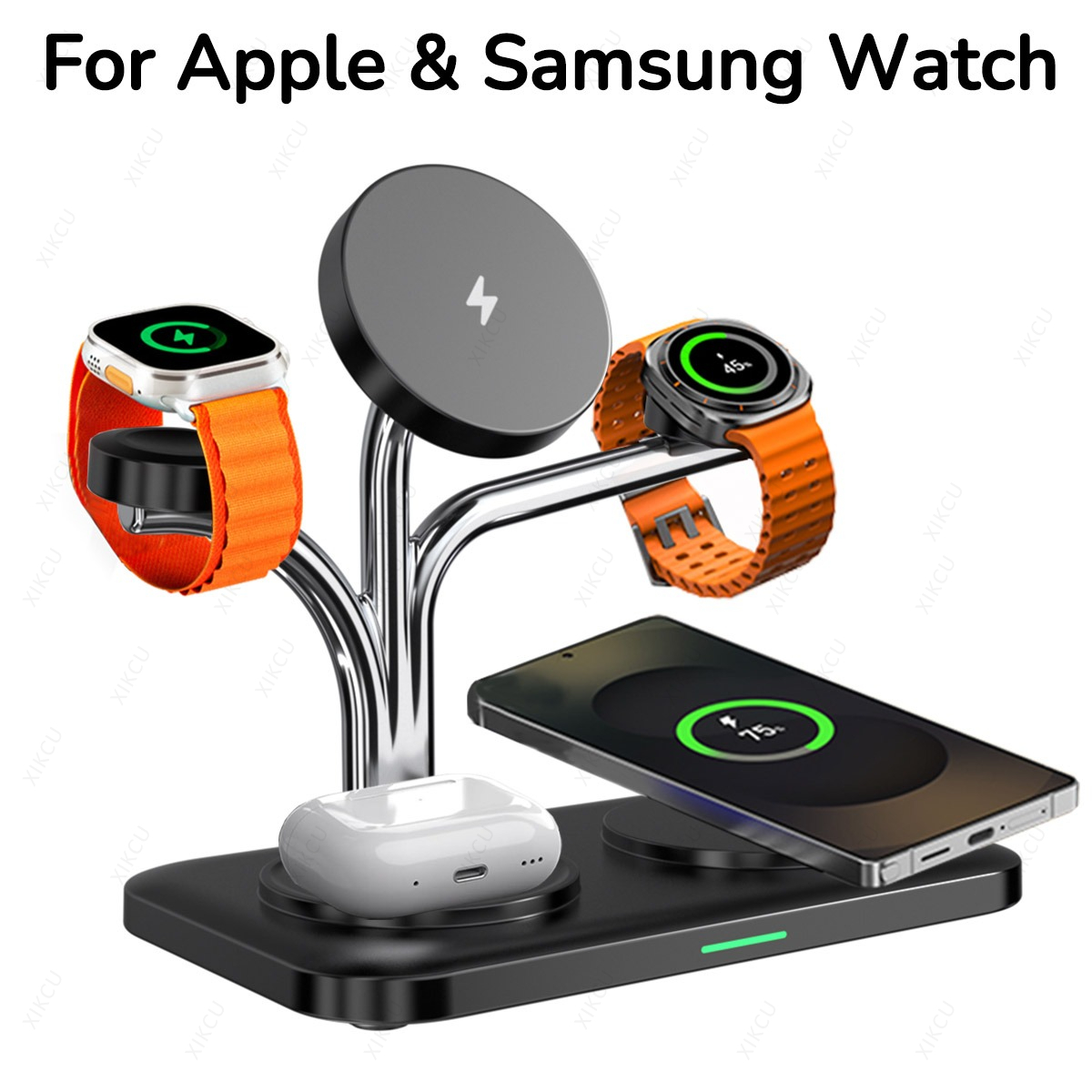 Smartwatch Ac - 5'i 1 Arada Manyetik Kablosuz Şarj