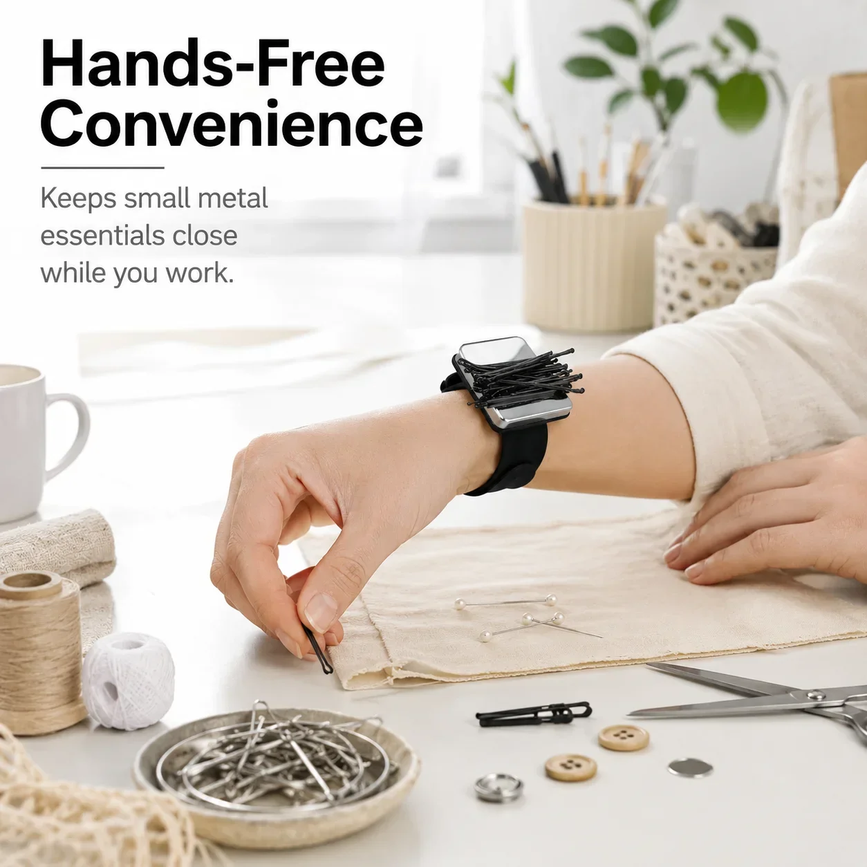 Smartwatch Straps & Accessories - Manyetik Bileklik Saat Kayışı, Akıllı Saat