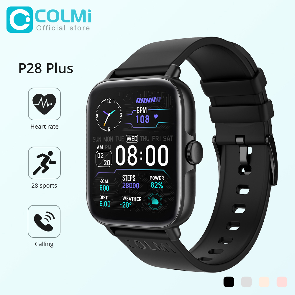 Smartwatch Faces - COLMI P28 Artı Bluetooth Çağrı Cevaplama