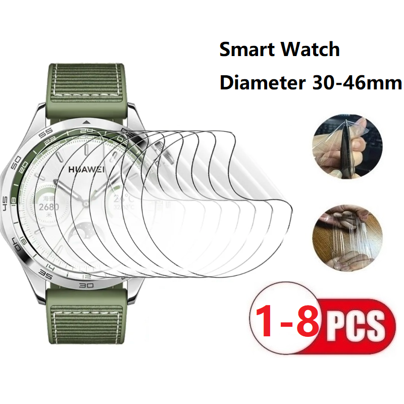 Motorola Smartwatch Accessories - Akıllı saat ekran koruyucusu yuvarlak saat