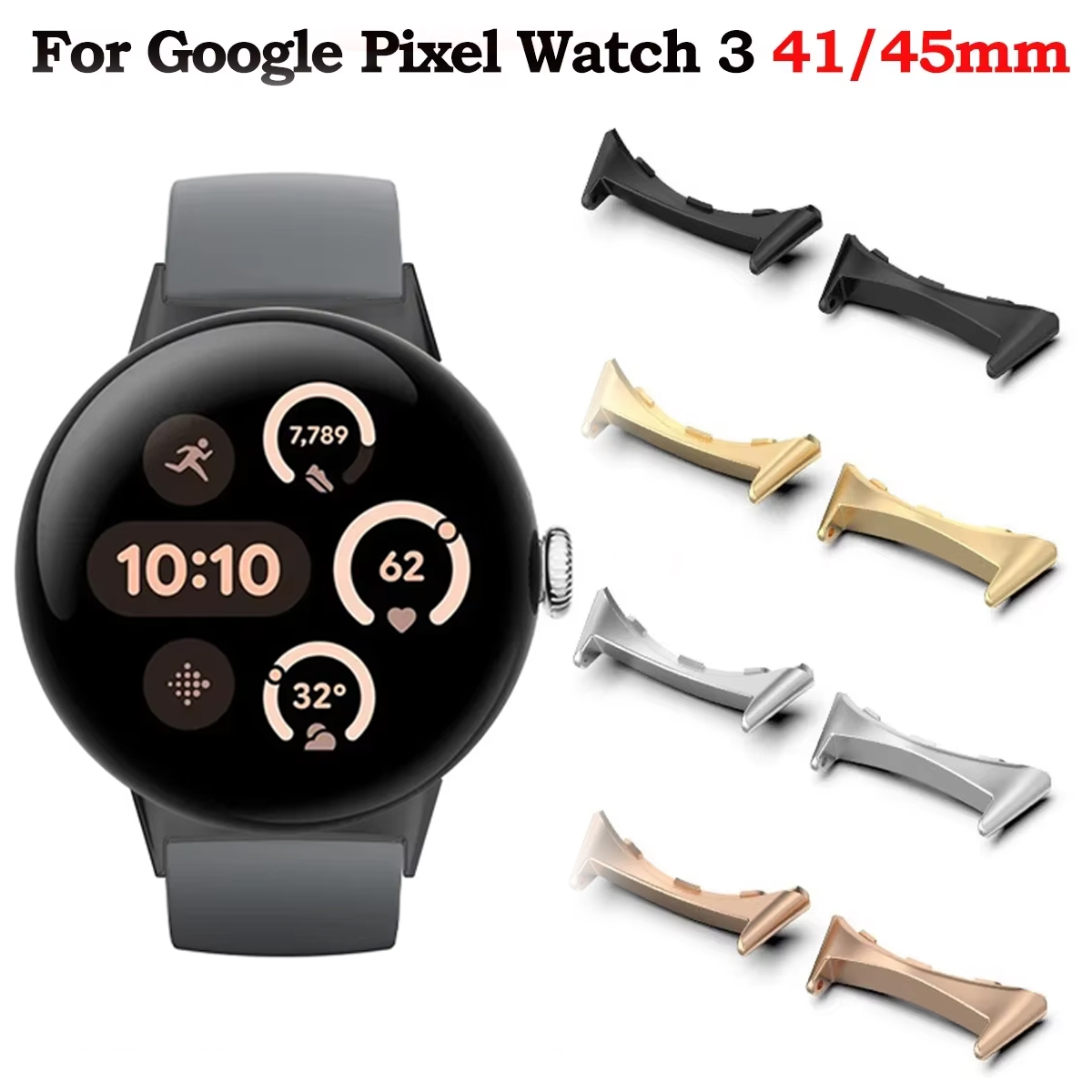 2 adet saat kayışı konnektör a - Smartwatch Straps & Accessories incelemesi ve fiyatı