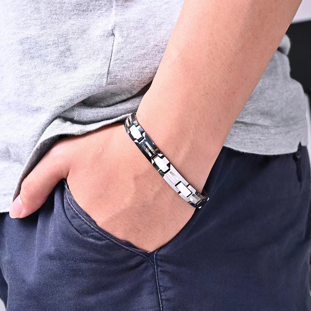 10mm Havey Punk Siyah Seramik  - Ceramic Link Bracelet incelemesi ve fiyatı