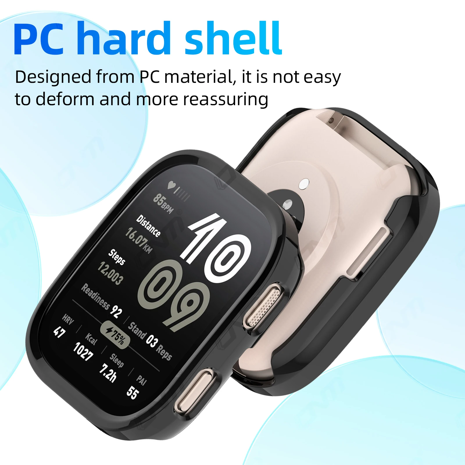 Amazfit BIP 6 için PC sert çan - Amazfit Smartwatch Accessories incelemesi ve fiyatı