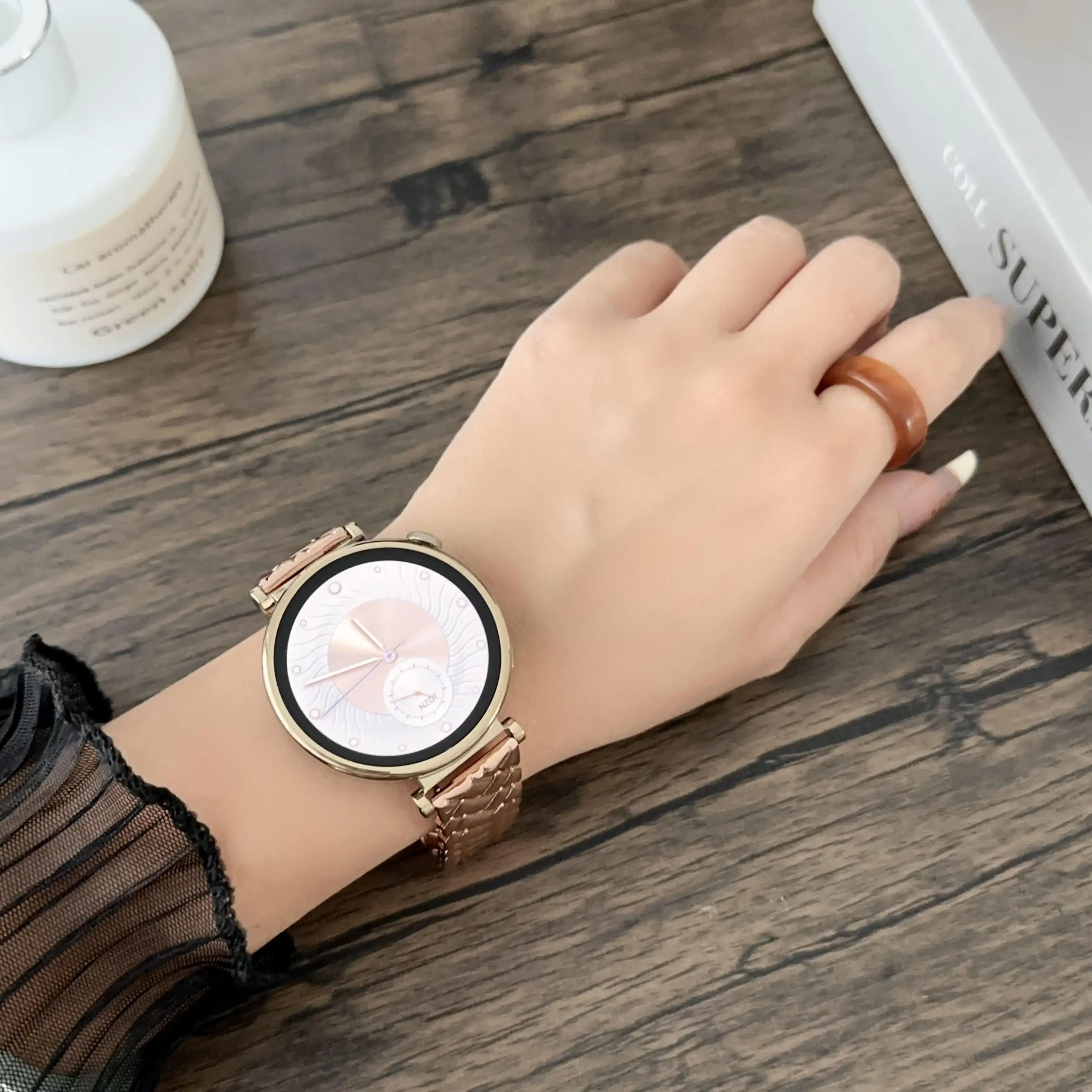 HUAWEI için 1 adet 18mm v-şeki - Fossil Smartwatch Accessories incelemesi ve fiyatı