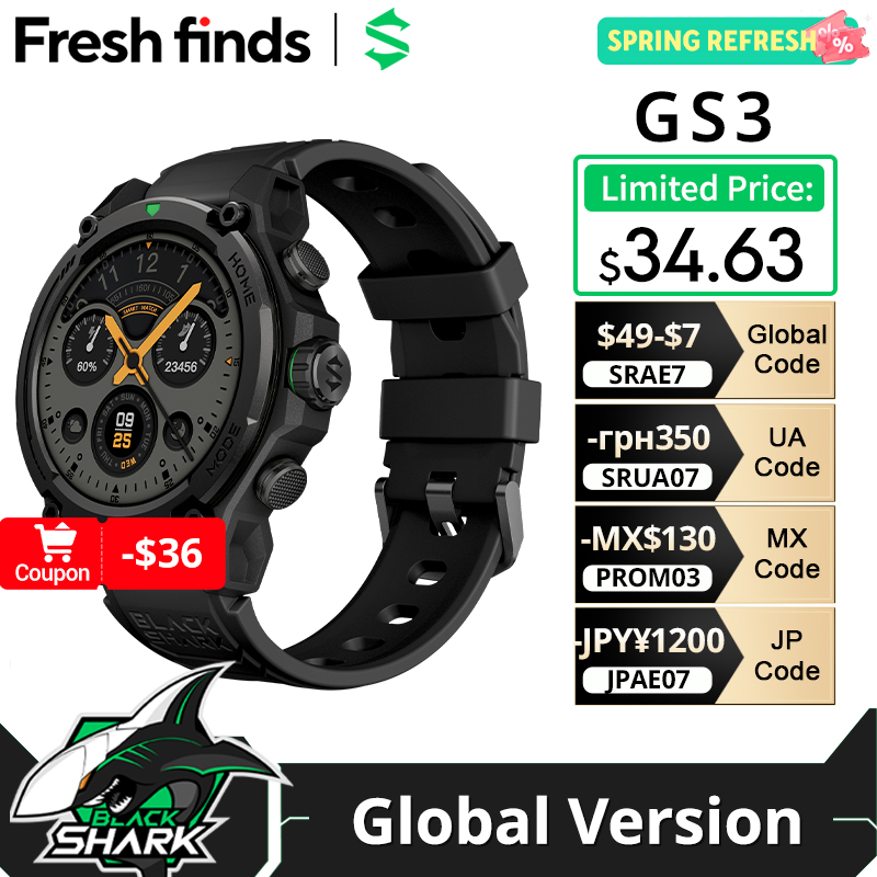 [Dünya Prömiyeri] Blackshark G - Smartwatch Faces incelemesi ve fiyatı