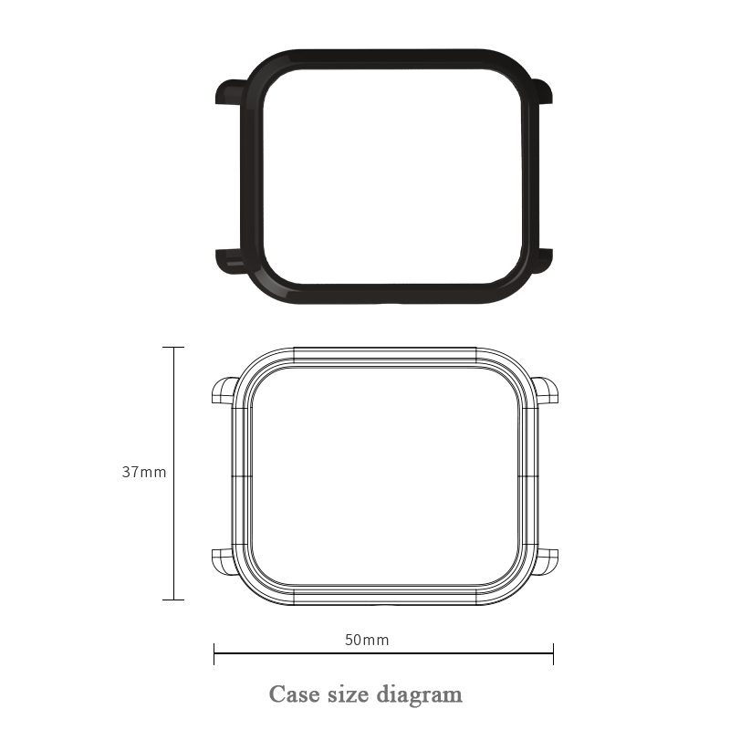 For Amazfit Bip için kılıf kap - Silicone Band Replacement incelemesi ve fiyatı