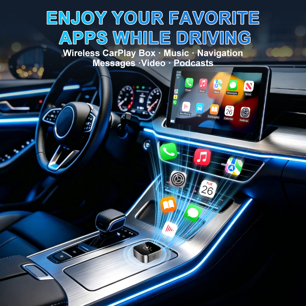 Kablosuz CarPlay Android Auto  - Smartwatch Universal incelemesi ve fiyatı