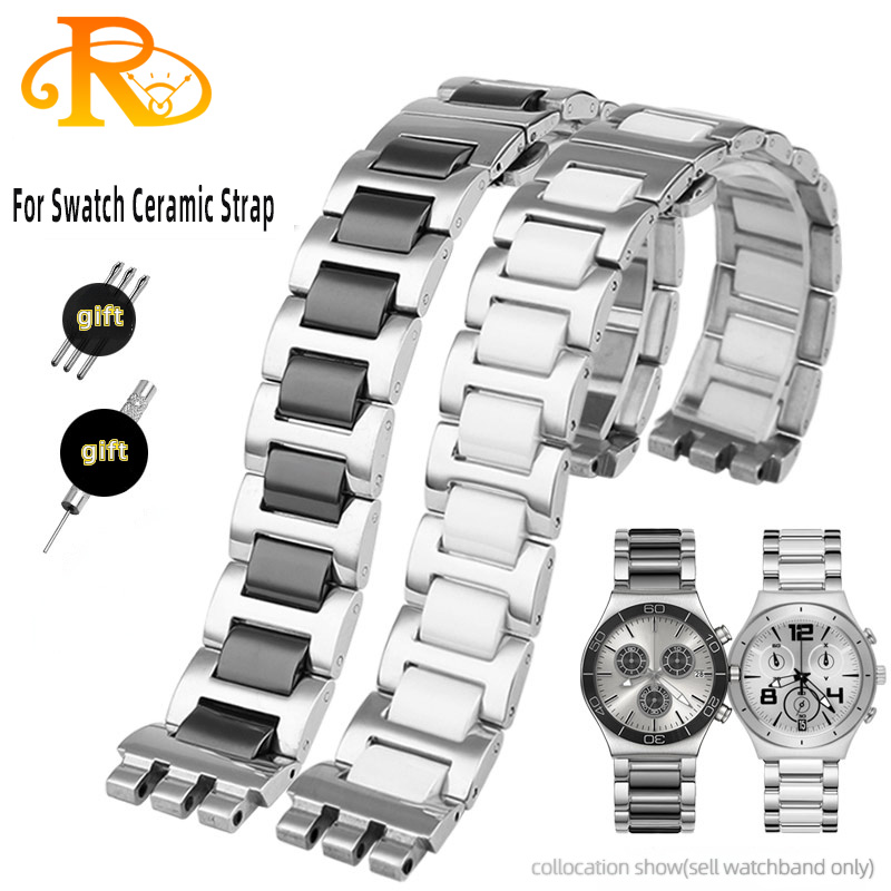 Swatch seramik + paslanmaz çel - Ceramic Link Bracelet incelemesi ve fiyatı