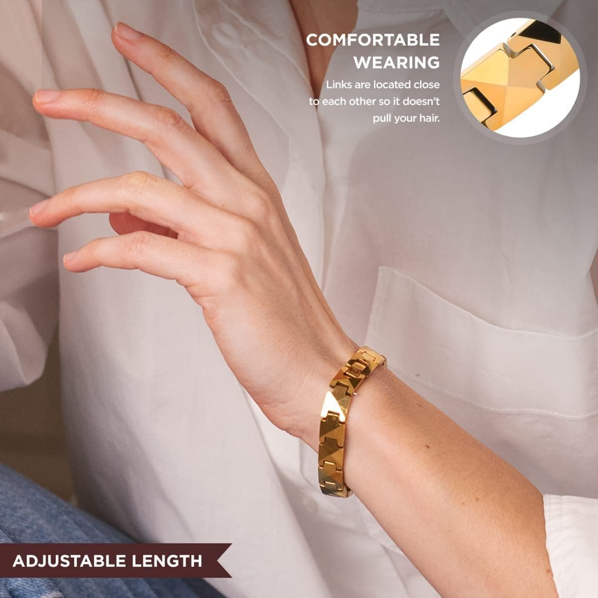 ARADOO Premium Seramik Bilezik - Ceramic Link Bracelet incelemesi ve fiyatı