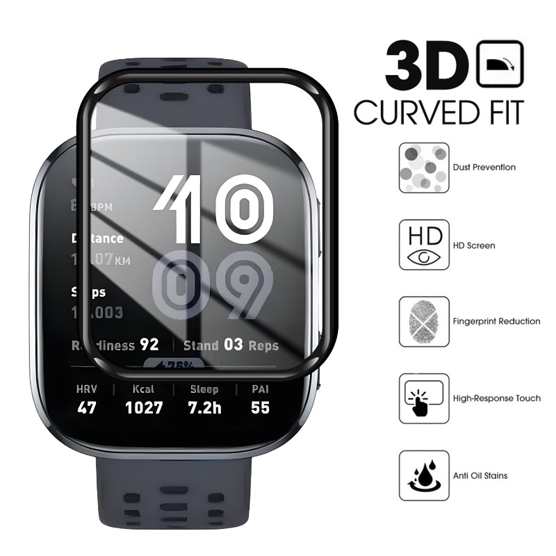 1-5 Adet HD Ekran Koruyucu Hua - Amazfit Smartwatch Accessories incelemesi ve fiyatı