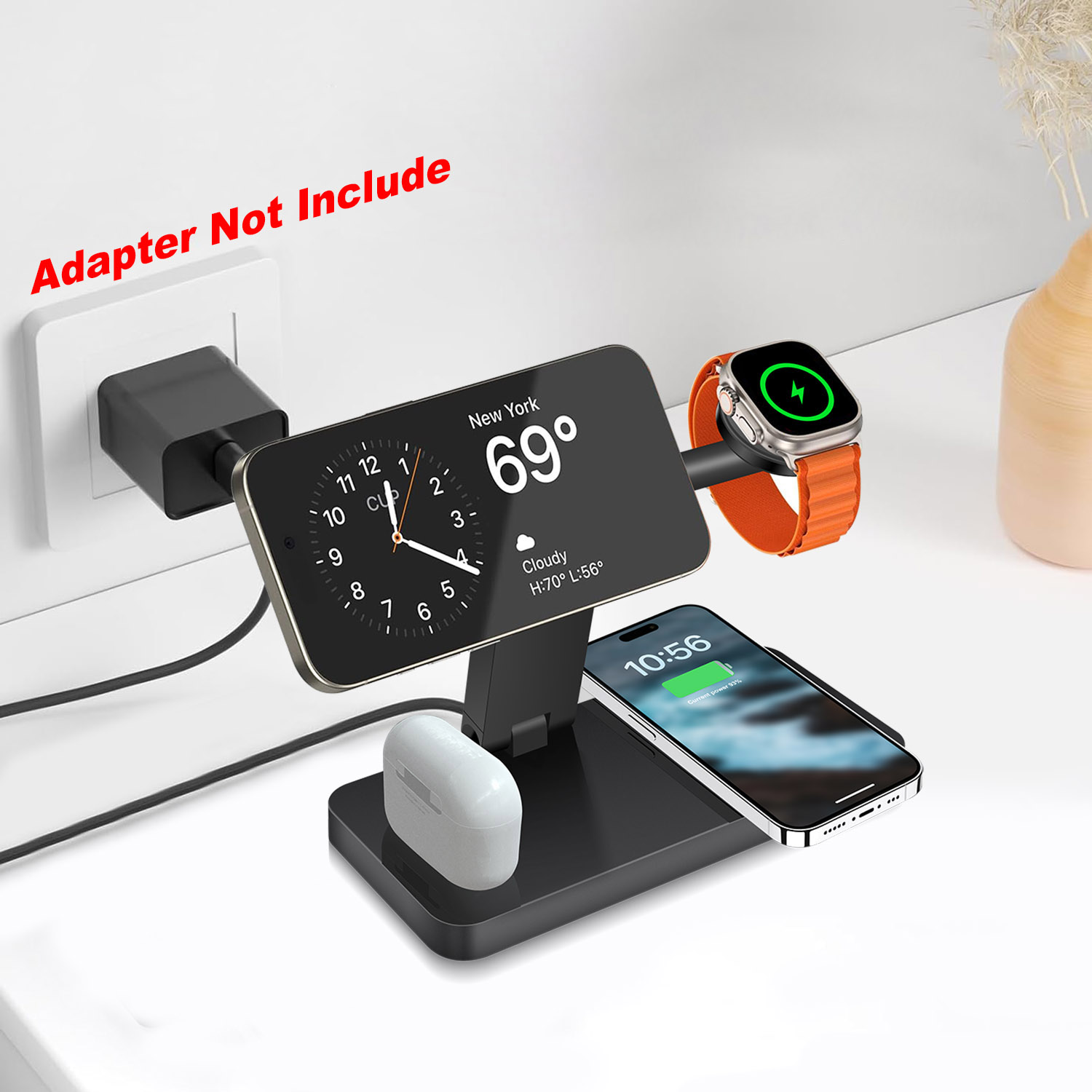 4'ü 1 Arada Manyetik Kablosuz  - Smartwatch Ac incelemesi ve fiyatı
