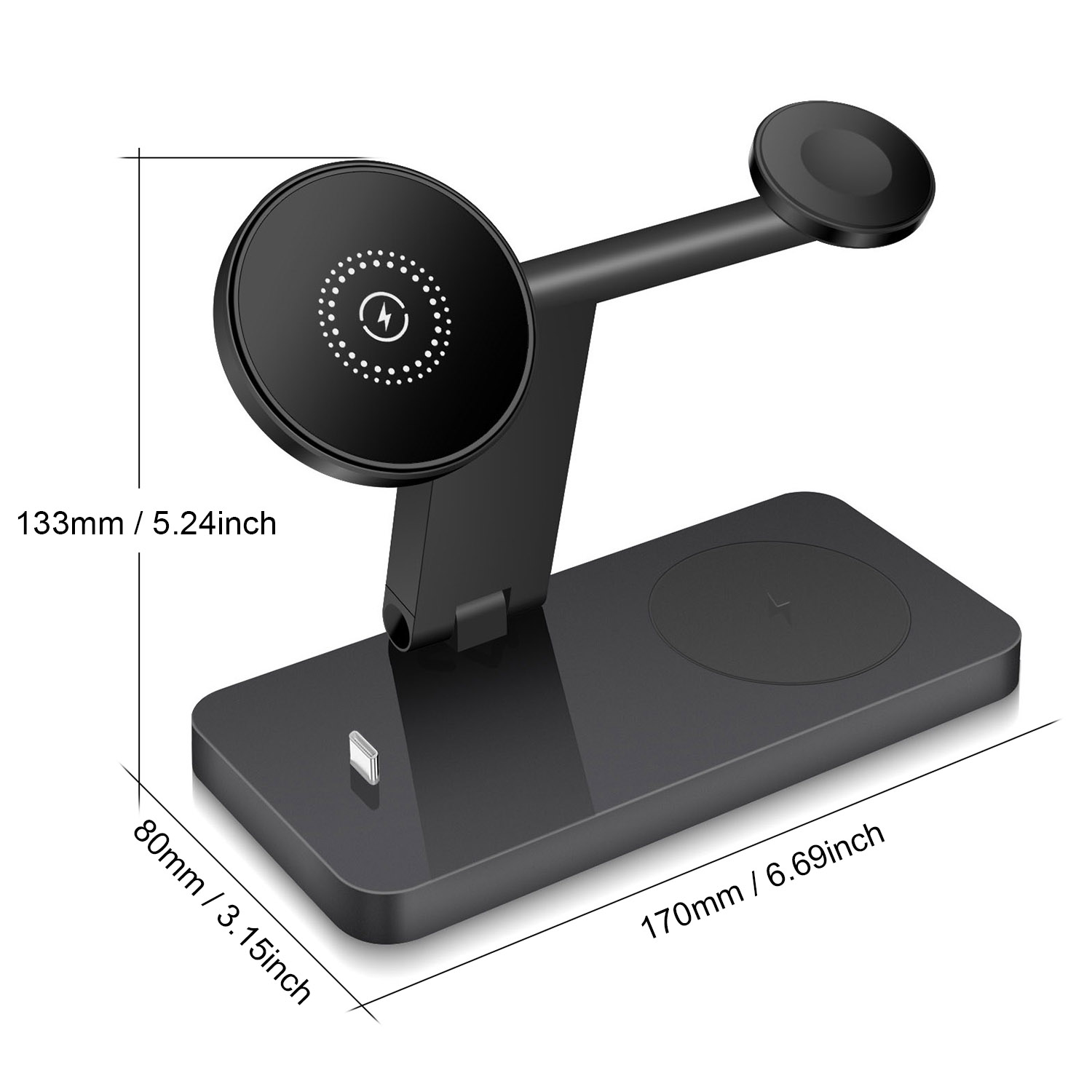 4'ü 1 Arada Manyetik Kablosuz  - Smartwatch Ac incelemesi ve fiyatı