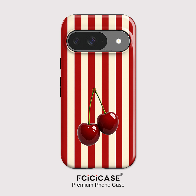 Fcicicase Kiraz Şerit Desenli  - Google Pixel 8A incelemesi ve fiyatı