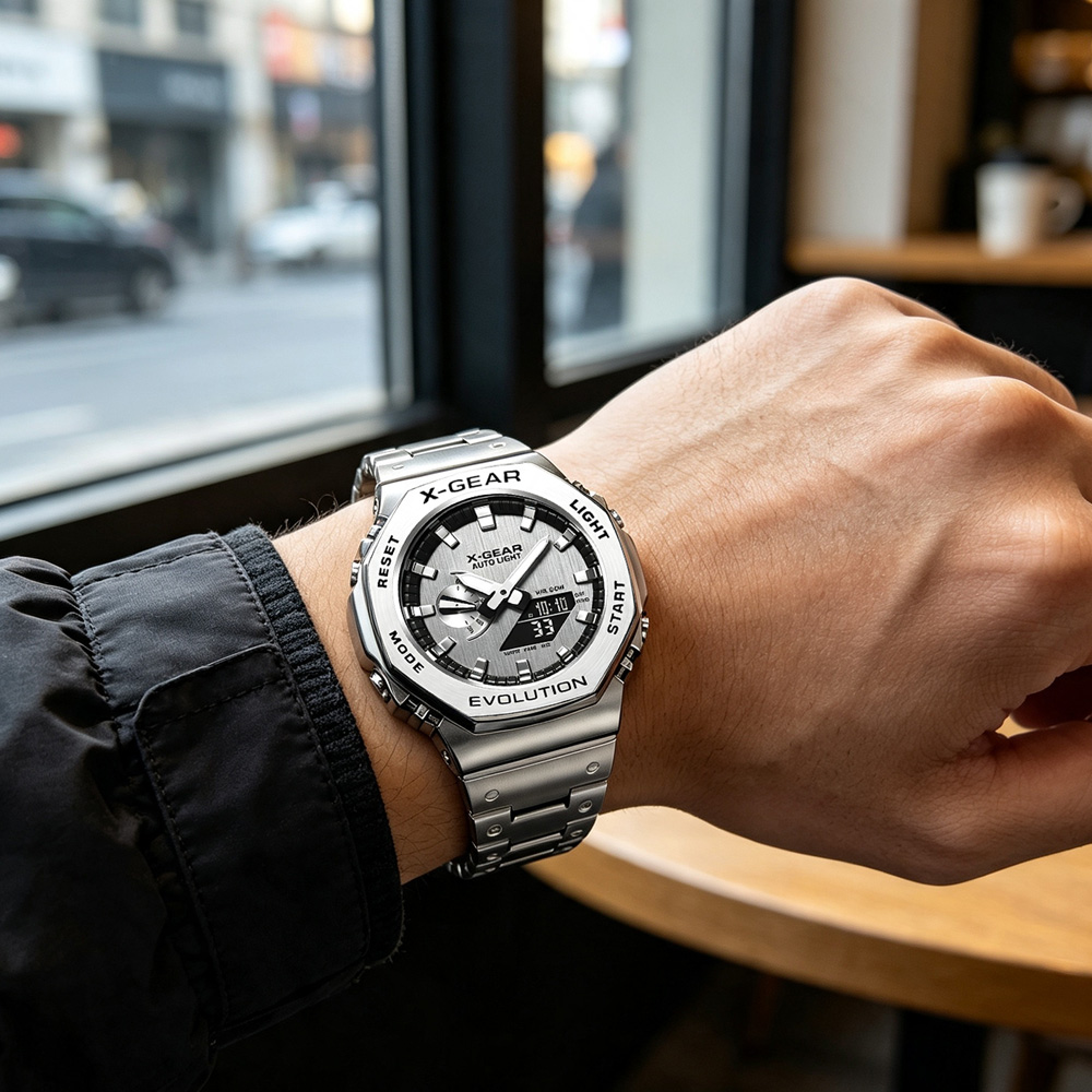 X-GEAR Çift Ekranlı Dijital Sp - Smartwatch Touch incelemesi ve fiyatı