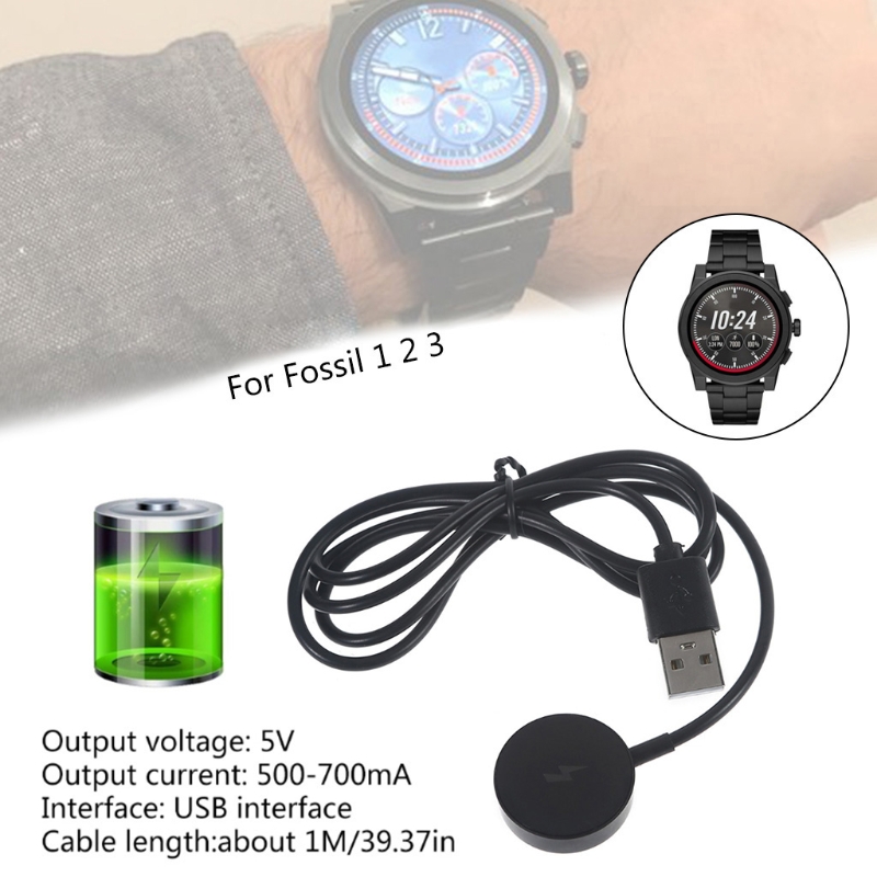 USB Saat Şarj Cihazı Adaptörü  - Fossil Smartwatch Accessories incelemesi ve fiyatı