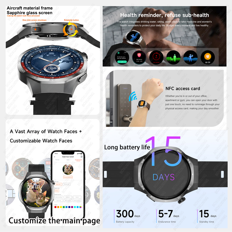 2026 Yeni BOXUXING Watch 5 MAX - Smartwatch Faces incelemesi ve fiyatı