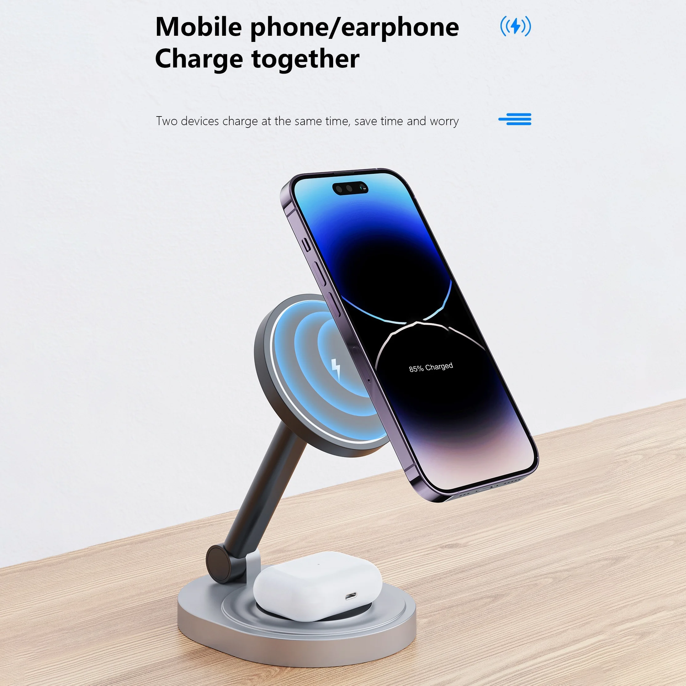 2 In 1 Manyetik Kablosuz Şarj  - Smartwatch Ac incelemesi ve fiyatı