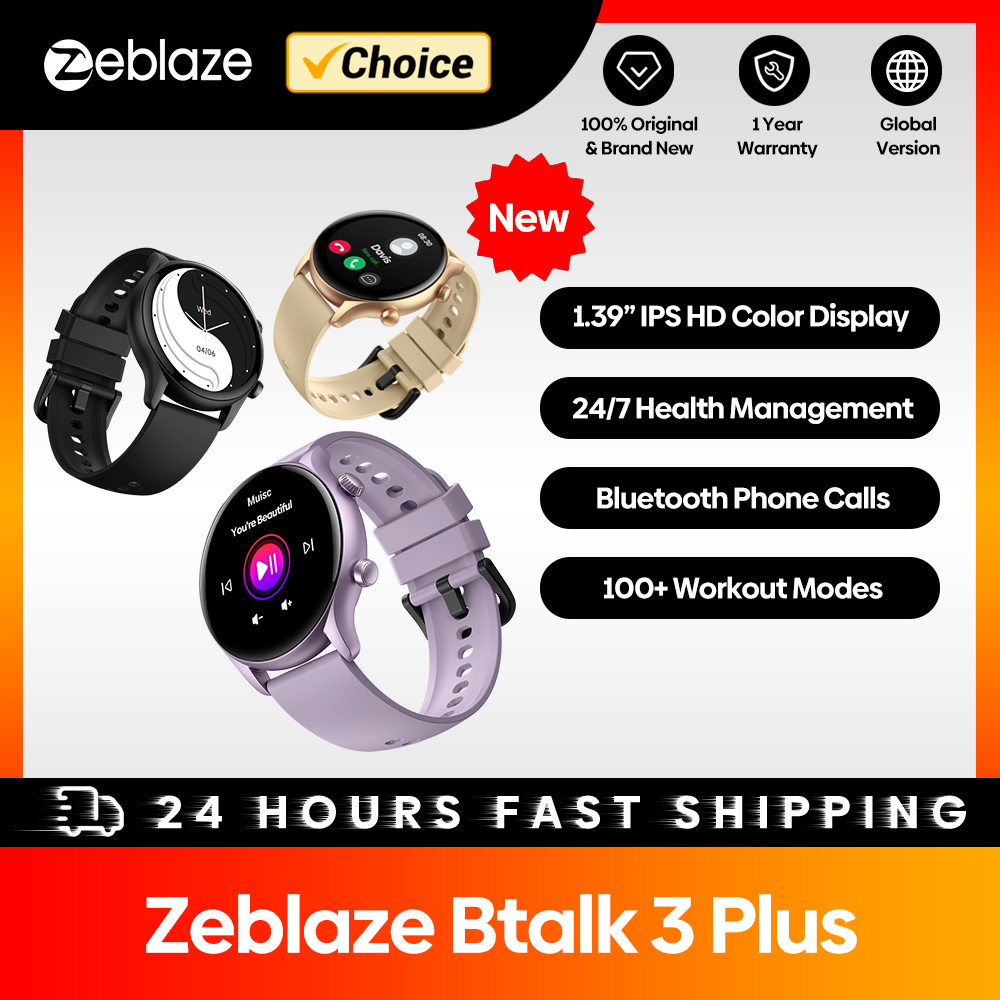 Yeni Zeblaze Btalk 3 Plus Sesl - Smartwatch Faces incelemesi ve fiyatı