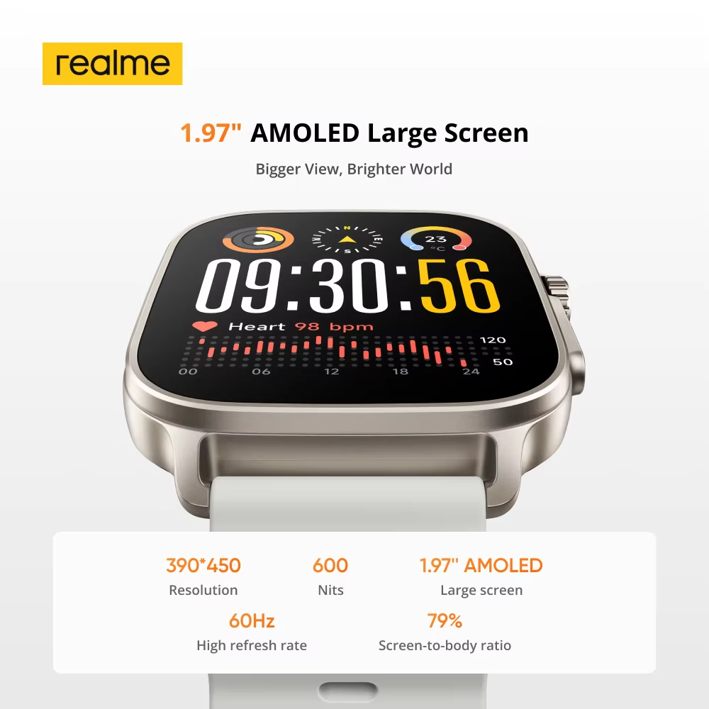 Global Versiyon realme watch 5 - Smartwatch X12 incelemesi ve fiyatı