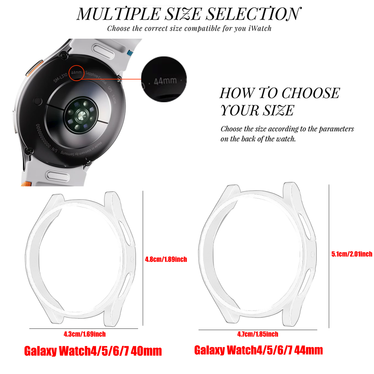 Samsung Galaxy Watch 4 5 6 7 4 - Accessories For Galaxy Watch 5 incelemesi ve fiyatı