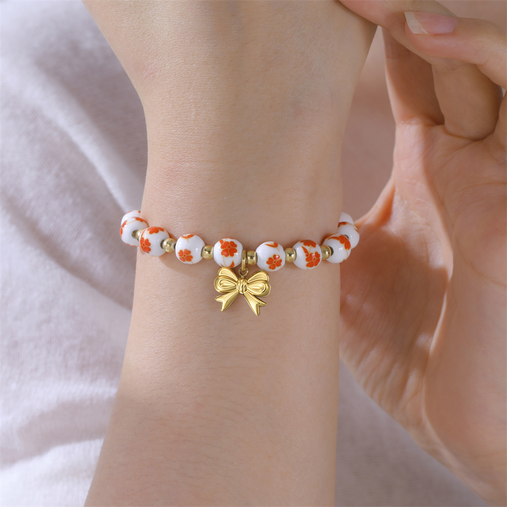 Kadınlar için renkli seramik b - Ceramic Link Bracelet incelemesi ve fiyatı