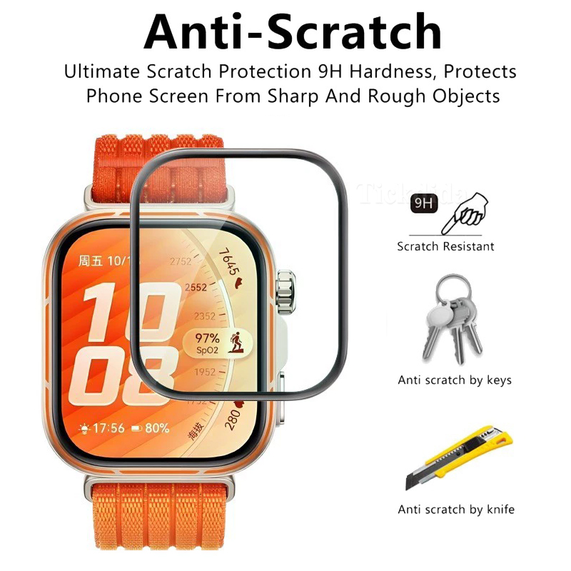 Yumuşak Temperli Cam Huawei Wa - Huawei Smartwatch Accessories incelemesi ve fiyatı