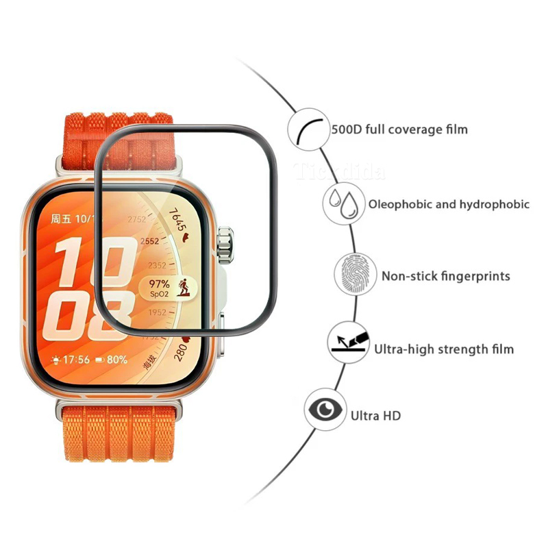 Yumuşak Temperli Cam Huawei Wa - Huawei Smartwatch Accessories incelemesi ve fiyatı