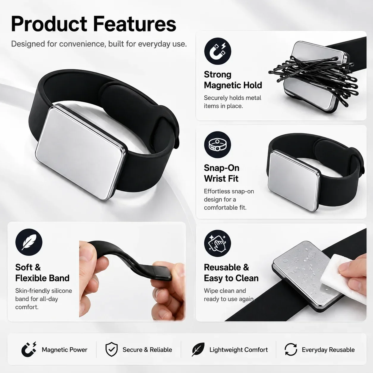 Manyetik Bileklik Saat Kayışı, - Smartwatch Straps & Accessories incelemesi ve fiyatı