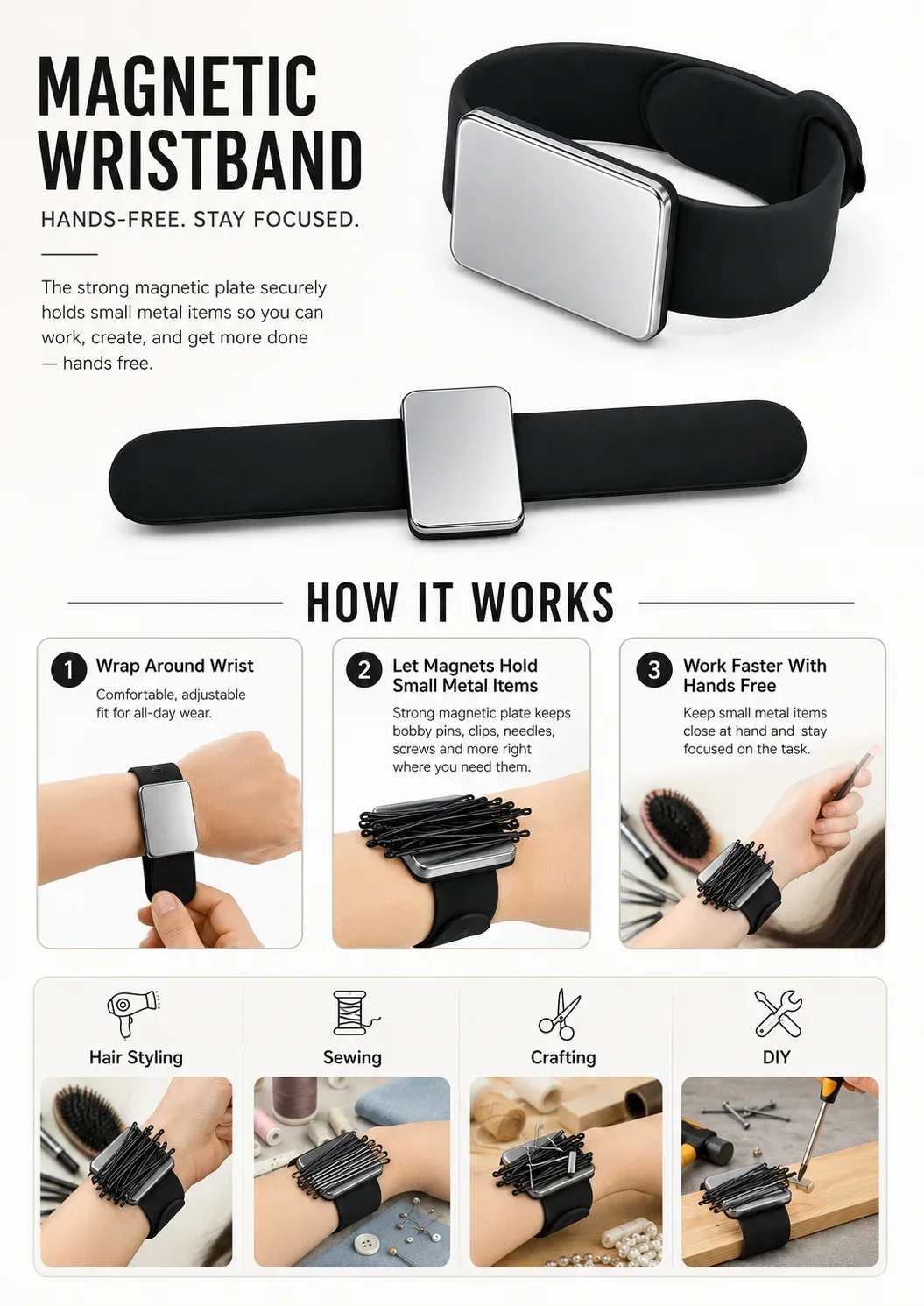 Manyetik Bileklik Saat Kayışı, - Smartwatch Straps & Accessories incelemesi ve fiyatı