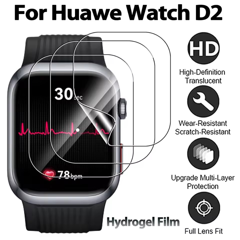 3 adet TPU Hidrojel Filmler Hu - Huawei Smartwatch Accessories incelemesi ve fiyatı